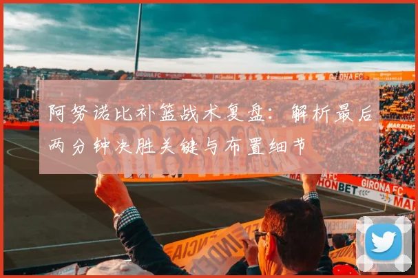 阿努诺比补篮战术复盘:解析最后两分钟决胜关键与布置细节